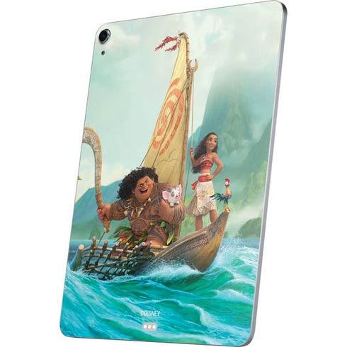 Disney Princess Moana and Maui Set Sail Apple iPad Air Skin