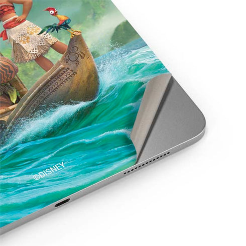 Disney Princess Moana and Maui Set Sail Apple iPad Air Skin