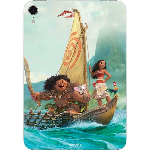 Disney Princess Moana and Maui Set Sail Apple iPad Mini Skin