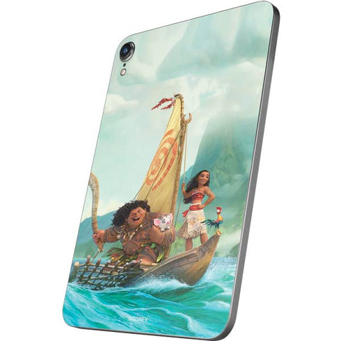 Disney Princess Moana and Maui Set Sail Apple iPad Mini Skin