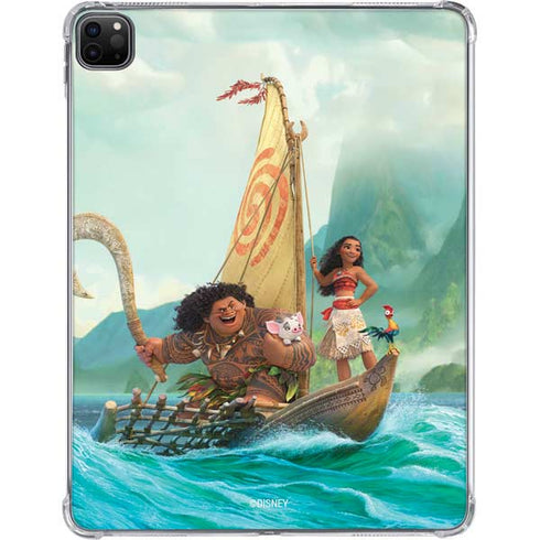 Disney Princess Moana and Maui Set Sail iPad Pro 11in (2024) Clear Case