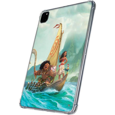 Disney Princess Moana and Maui Set Sail iPad Pro 11in (2024) Clear Case