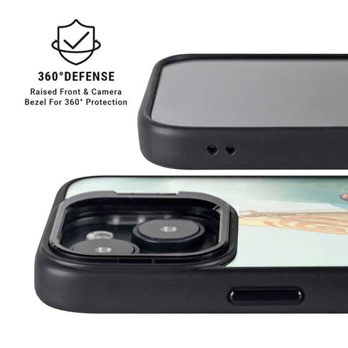 Disney Princess Moana and Maui Set Sail iPhone 14 Kickstand Case