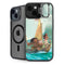 Disney Princess Moana and Maui Set Sail iPhone 15 Kickstand Case