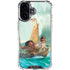 Disney Princess Moana and Maui Set Sail iPhone 16 Plus Clear Case