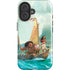 Disney Princess Moana and Maui Set Sail iPhone 16 Plus Impact Case