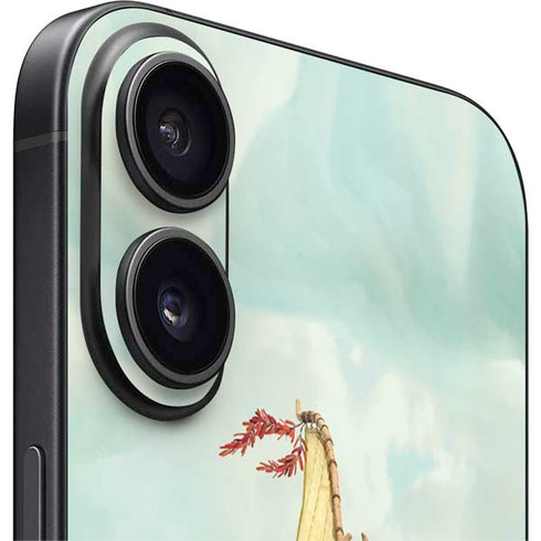 Disney Princess Moana and Maui Set Sail iPhone 16 Plus Skin