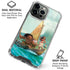 Disney Princess Moana and Maui Set Sail iPhone 16 Pro Max Clear Case