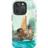 Disney Princess Moana and Maui Set Sail iPhone 16 Pro Max Impact Case