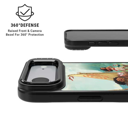 Disney Princess Moana and Maui Set Sail iPhone 17 Air Kickstand Case