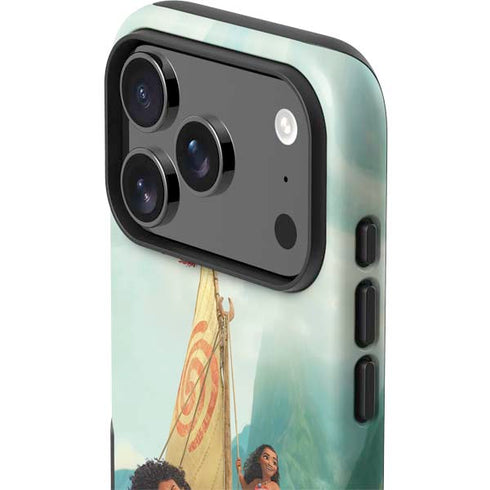 Disney Princess Moana and Maui Set Sail iPhone 17 Pro Impact Case