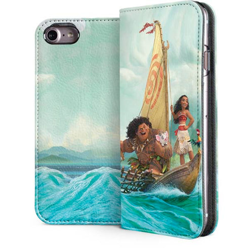 Disney Moana and Maui Set Sail iPhone 7 Folio Case