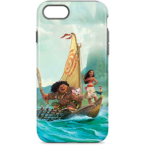 Disney Princess Moana and Maui Set Sail iPhone Cases