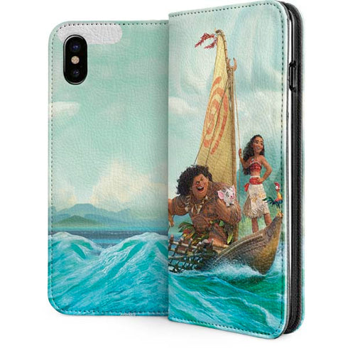 Disney Moana and Maui Set Sail iPhone 8 Folio Case