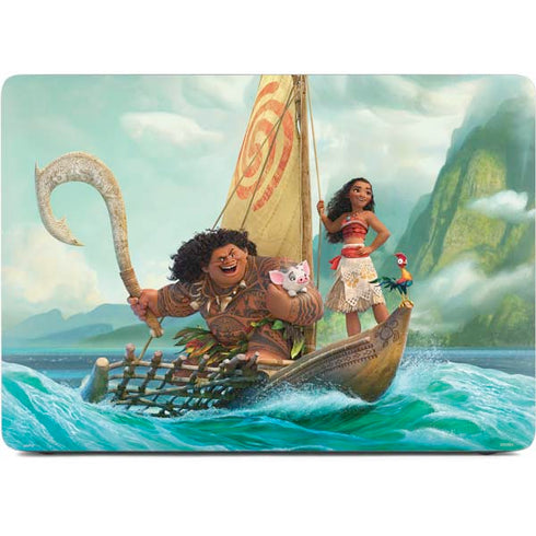 Disney Princess Moana and Maui Set Sail Apple MacBook Air Skin
