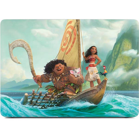 Disney Princess Moana and Maui Set Sail Apple MacBook Pro 16-inch Skin