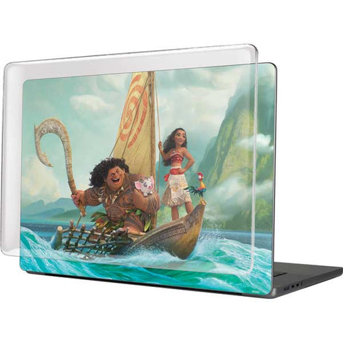Disney Princess Moana and Maui Set Sail MacBook Cases