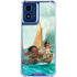 Disney Princess Moana and Maui Set Sail Moto G 5G (2024) Clear Case