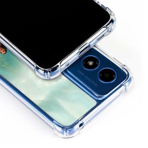 Disney Princess Moana and Maui Set Sail Moto G 5G (2024) Clear Case