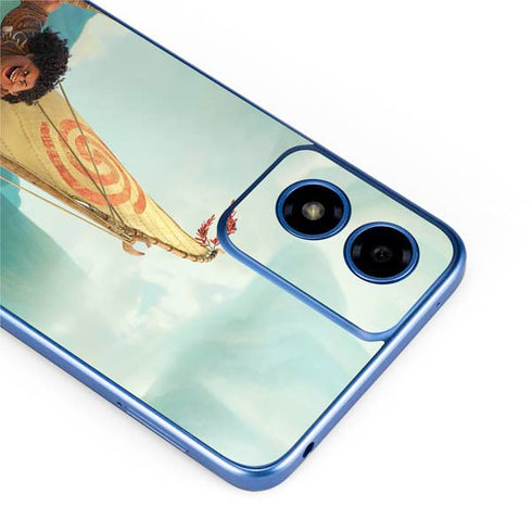 Disney Princess Moana and Maui Set Sail Moto G Play 4G (2024) Skin