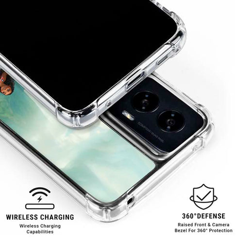 Disney Moana and Maui Set Sail Moto G Power 5G (2024) Clear Case