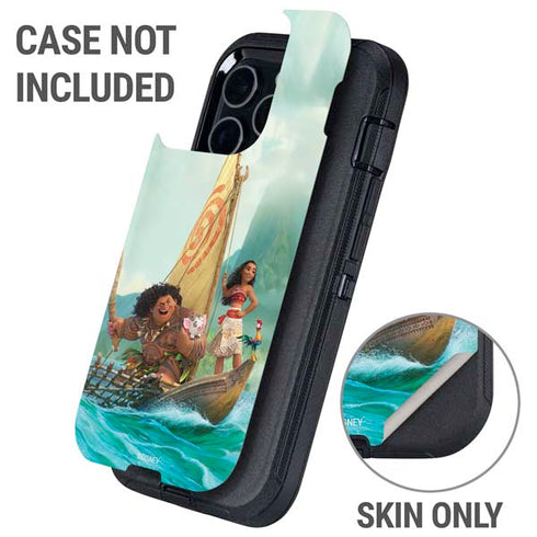 Disney Moana and Maui Set Sail Otterbox Defender iPhone Skin