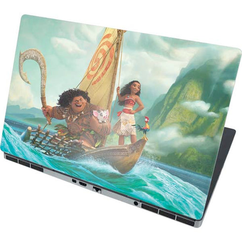 Disney Moana and Maui Set Sail Dell Precision Skin