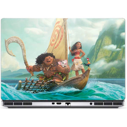 Disney Moana and Maui Set Sail Dell Precision Skin