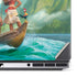 Disney Moana and Maui Set Sail Dell Precision Skin