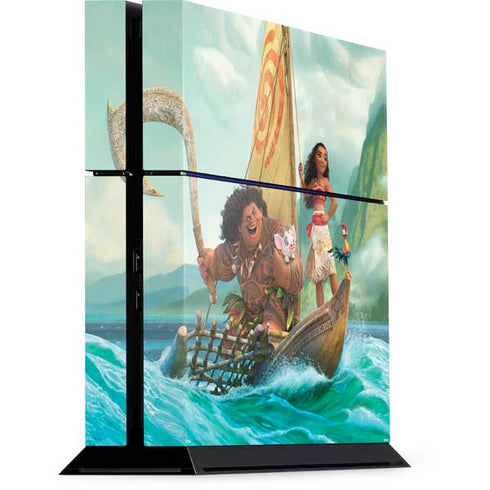 Disney Princess Moana and Maui Set Sail PlayStation PS4 Skins