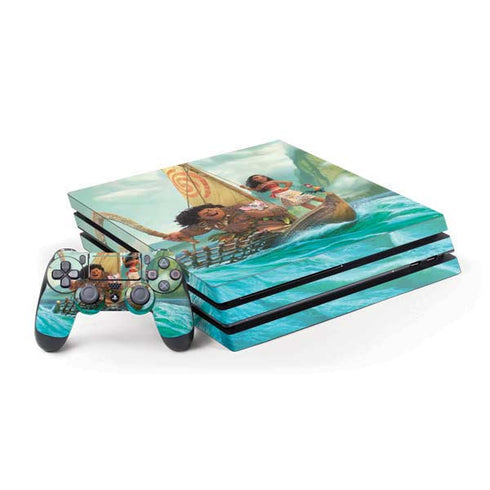 Disney Princess Moana and Maui Set Sail PlayStation PS4 Skins