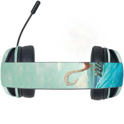 Disney Moana and Maui Set Sail Razer Kraken X Skin