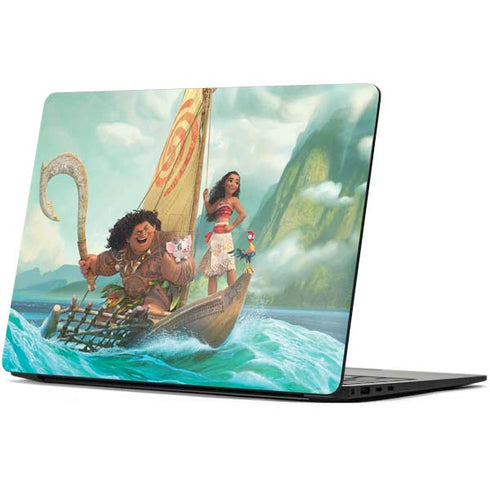 Disney Princess Moana and Maui Set Sail Surface Laptop 7 13.8in Skin
