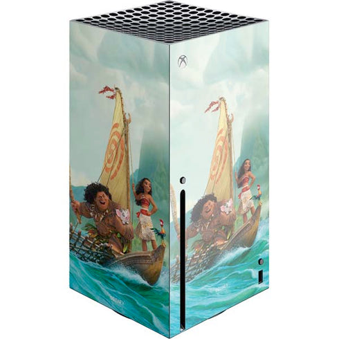 Disney Princess Moana and Maui Set Sail Xbox Series X Skins