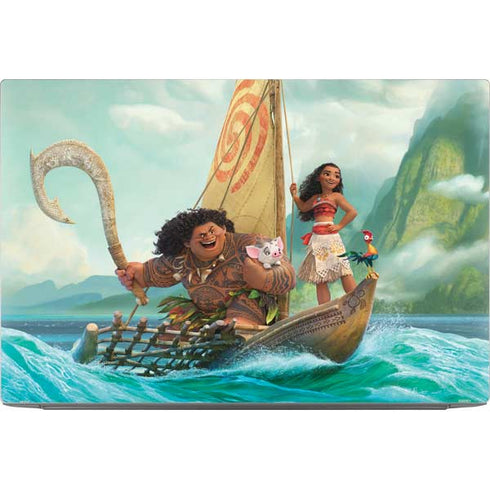 Disney Princess Moana and Maui Set Sail Dell XPS Skin