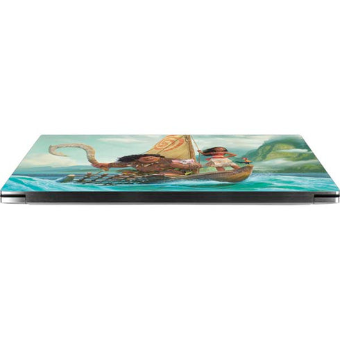 Disney Princess Moana and Maui Set Sail Dell XPS Skin