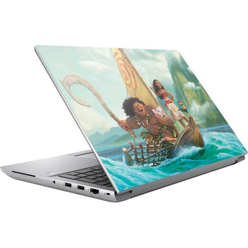 Disney Moana and Maui Set Sail HP ZBook Fury 16 G10 Skin