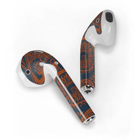 Disney Moana Octopus Tropical Print Art Apple AirPods Skin