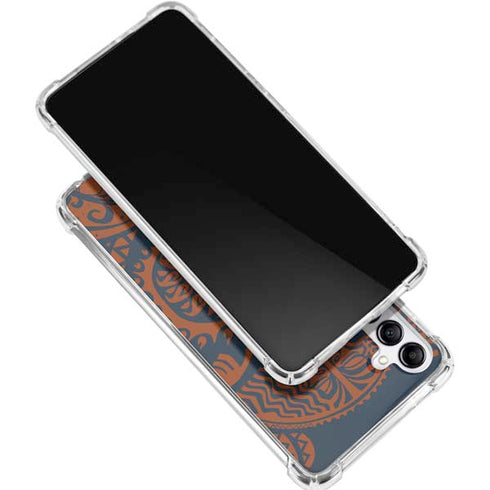 Disney Princess Moana Octopus Tropical Print Art Gabb Phone 4 Clear Case