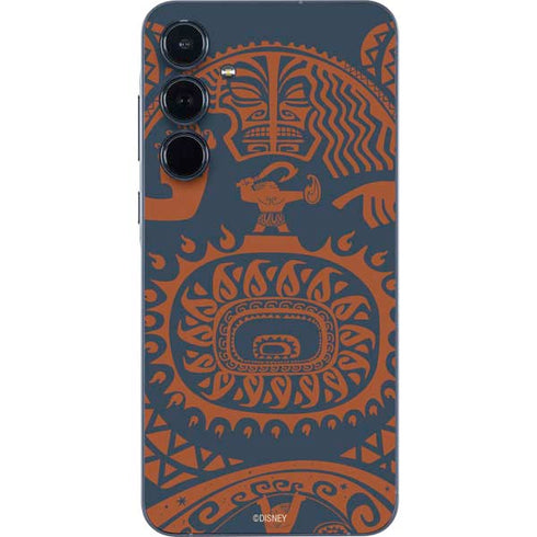 Disney Princess Moana Octopus Tropical Print Art Galaxy A36 5G Skin