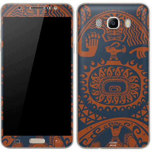 Disney Moana Octopus Tropical Print Art Galaxy J7 Skin