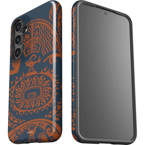 Disney Princess Moana Octopus Tropical Print Art Galaxy S25 Impact Case