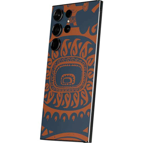 Disney Princess Moana Octopus Tropical Print Art Galaxy S24 Ultra Skin