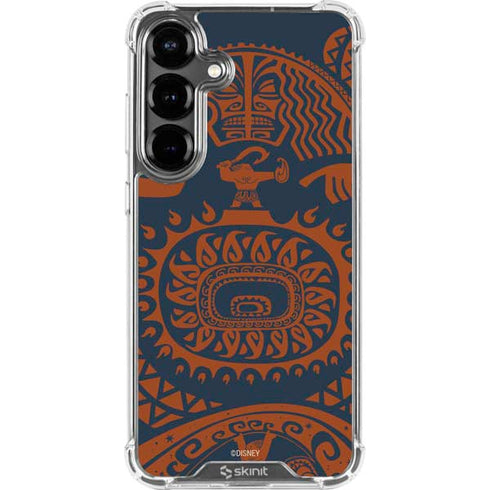 Disney Princess Moana Octopus Tropical Print Art Galaxy S26 Plus Clear Case