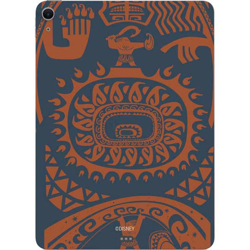 Disney Princess Moana Octopus Tropical Print Art Apple iPad Air Skin