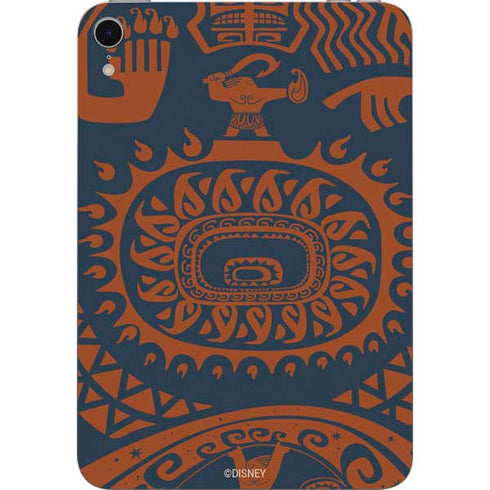 Disney Princess Moana Octopus Tropical Print Art Apple iPad Mini Skin
