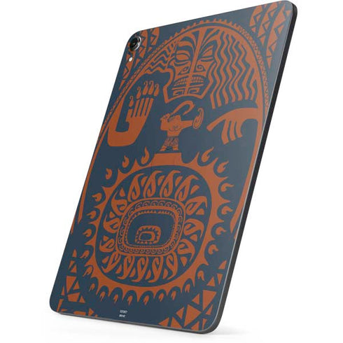 Disney Moana Octopus Tropical Print Art Apple iPad Pro Skin