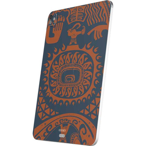 Disney Moana Octopus Tropical Print Art iPad Pro 13in M4 (2024) Skin