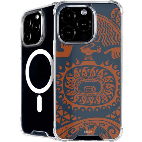Disney Princess Moana Octopus Tropical Print Art iPhone 16 Pro Max MagSafe Case