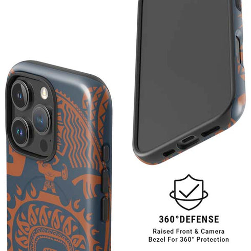 Disney Princess Moana Octopus Tropical Print Art iPhone 16 Pro Max Magsafe Impact Case